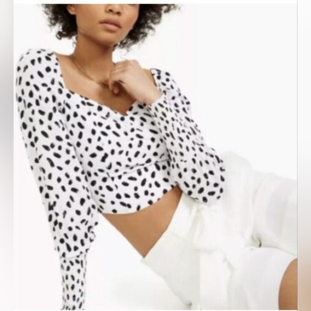 Nordstrom Polka Dot Shirt Size Medium Bar III